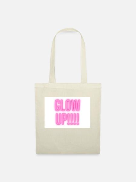 GLOW UP - Stoffbeutel - Natur