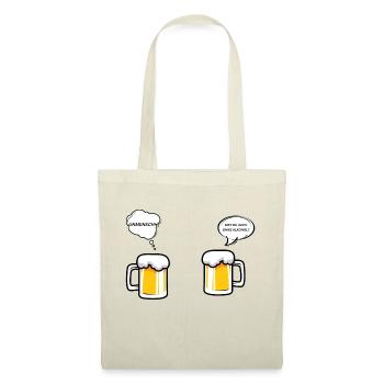 Biertalk - Stoffbeutel - Natur - Vorne