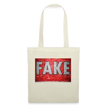 Fake Brick Wall Graffiti - Tote Bag - nature - Front