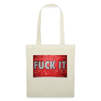 Fuck It Brick Wall Graffiti - Tote Bag - nature - Front
