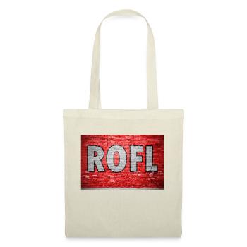 ROFL Brick Wall Graffiti - Tote Bag - nature - Front