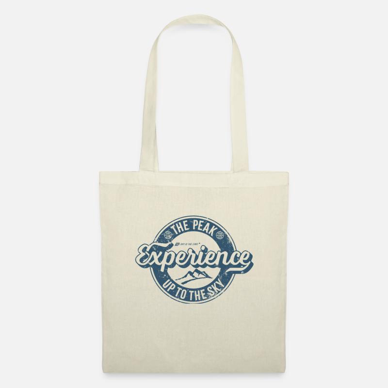 Peak Experience Retro Label - Tote Bag - nature