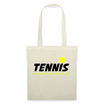 tennis 01 - Stoffbeutel - Natur - Vorne