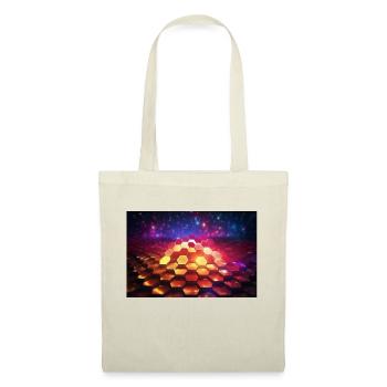 surreal epic fractal hexagons 4 - Stoffbeutel - Natur - Vorne