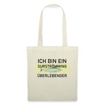 Surströmming Challenge Stinkefisch Kotzfisch - Stoffbeutel - Natur - Vorne