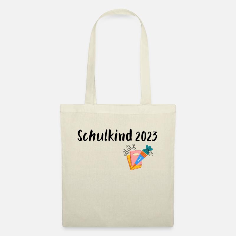 Schulkind 2023 - Stoffbeutel - Natur