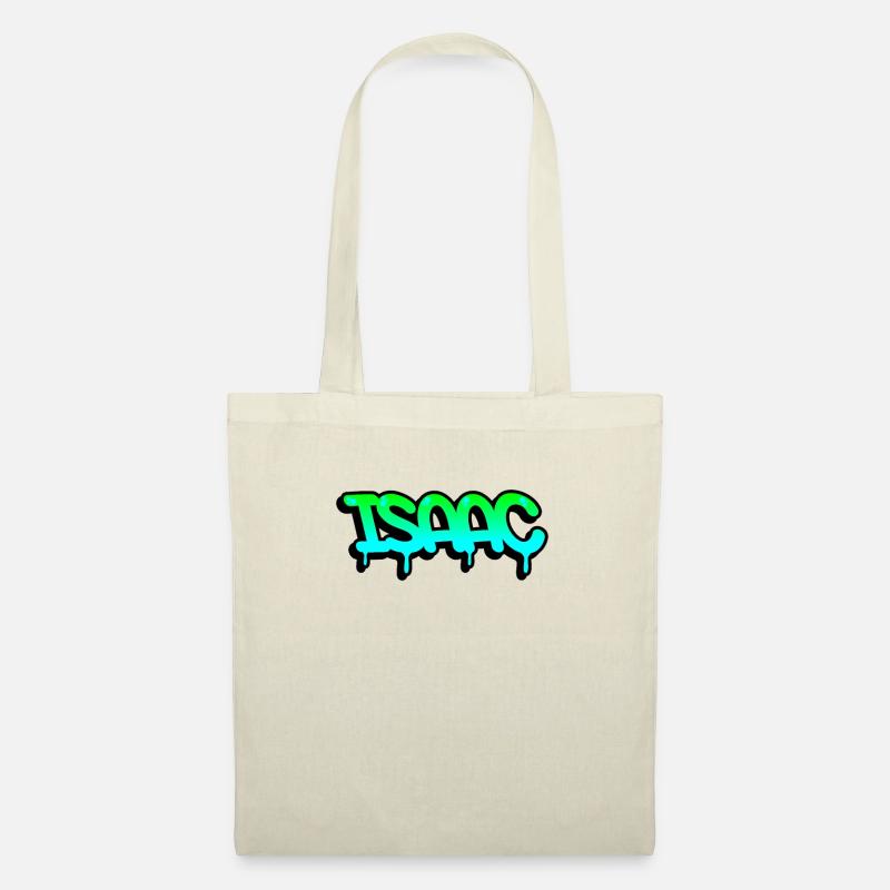 Graffiti First Name Isaac - Tote Bag - nature