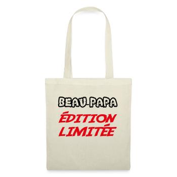 BEAU PAPA édition limitée - Sac en tissu - nature - Devant