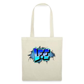 Graffiti LEE Blue Brick Cracks - Tote Bag - nature - Front