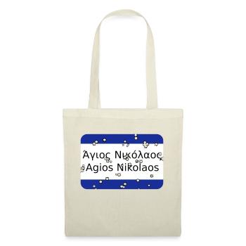 MG Agios Nikolaos - Tote Bag - nature - Front