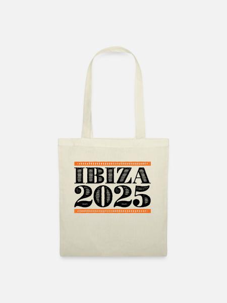 Ibiza 2025 - Stoffbeutel - Natur