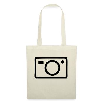 Appareil photographique - Sac en tissu - nature - Devant