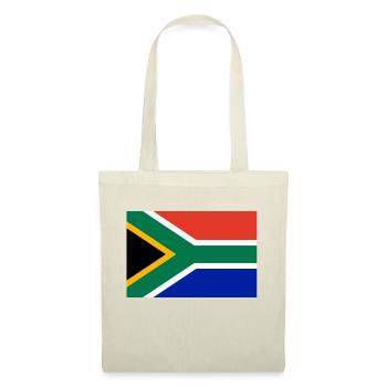 Afrique du Sud drapeau bannière - Sac en tissu - nature - Devant
