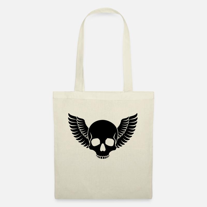 Skull Wings - Tote Bag - nature