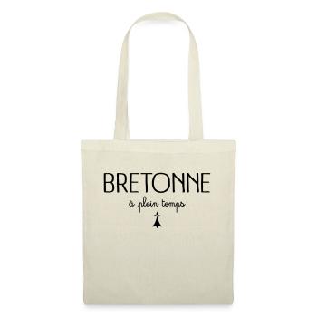 Bretonne à Plein Temps - Sac en tissu - nature - Devant