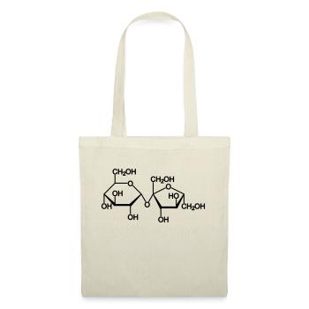 sucre saccharose - Sac en tissu - nature - Devant