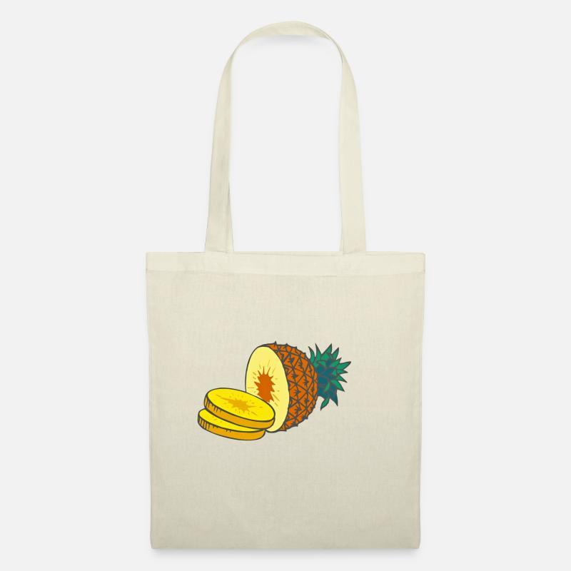 Ananas - Stoffbeutel - Natur