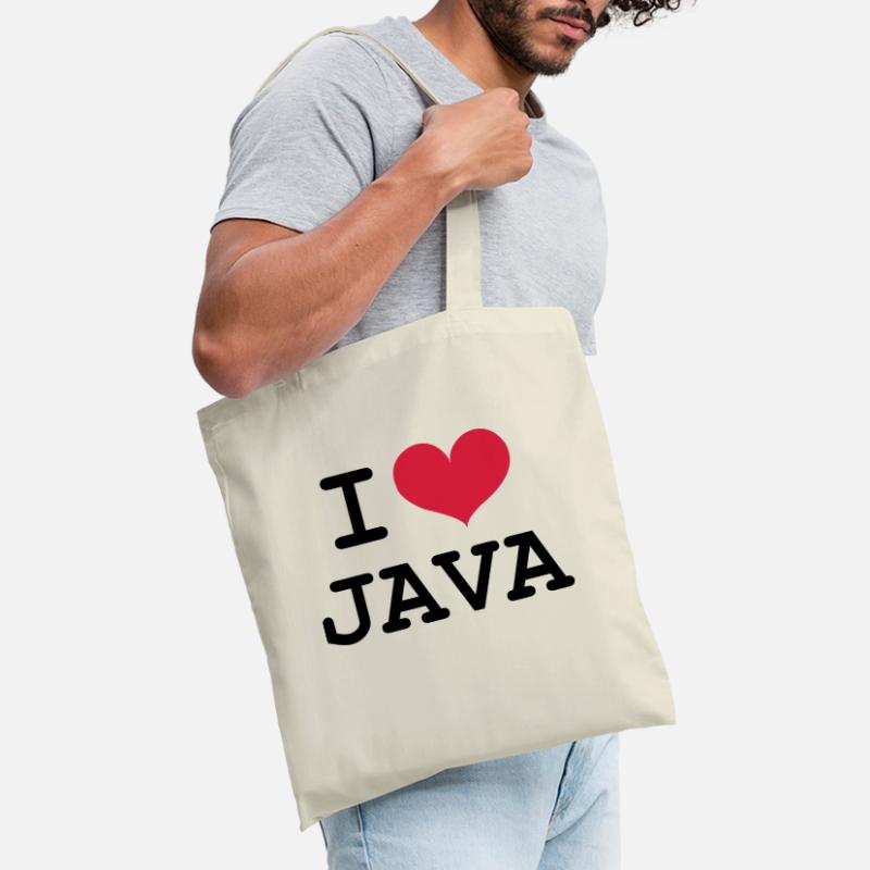 I Love Java [Developer / Geek] Stoffbeutel