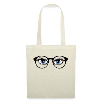 Lunettes Yeux Voir - Regarder - Observer - Sac en tissu - nature - Devant