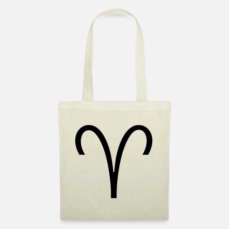 Aries (Sternzeichen Widder) - Stoffbeutel - Natur