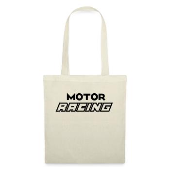 motor racing - Für Fahrer und Fans - Stoffbeutel - Natur - Vorne