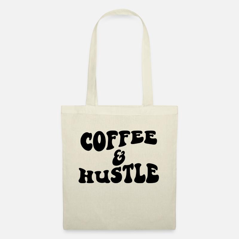 COFFEEANDHUSTLE - Stoffbeutel - Natur