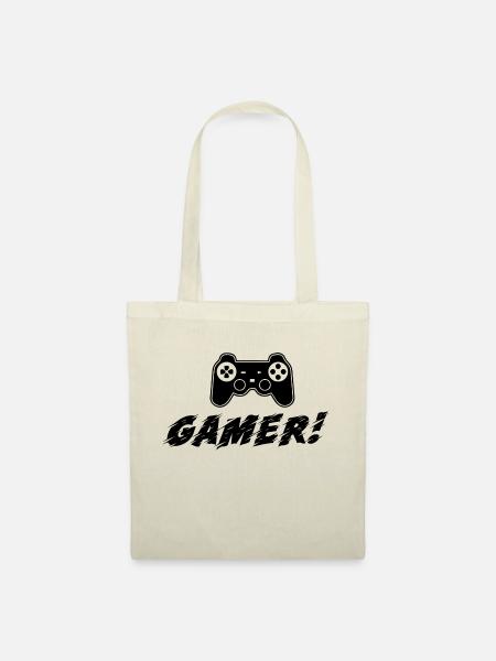 Game Gaming PC - Stoffbeutel - Natur