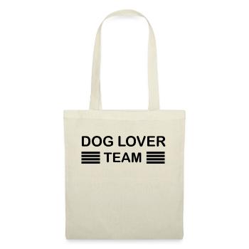 Hund Dog - Stoffbeutel - Natur - Vorne