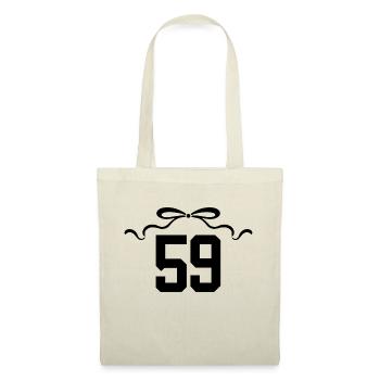 Number 59 Knot - 59th Anniversary - Tote Bag - nature - Front