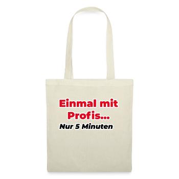 Alfs Fun-Shirts - Stoffbeutel - Natur - Vorne