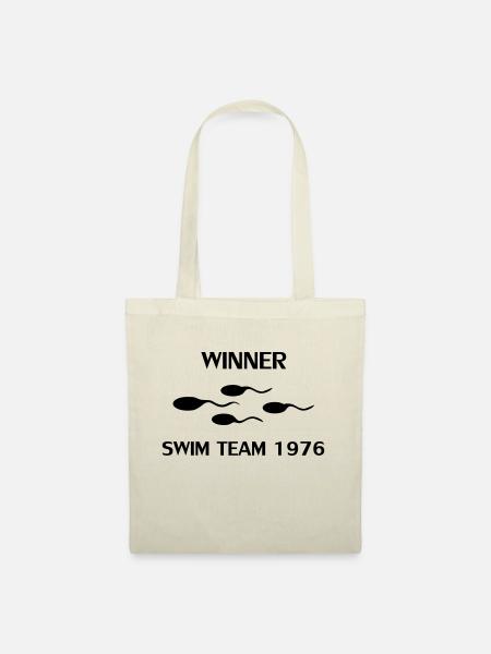 winner swim team 1976 - Stoffbeutel - Natur
