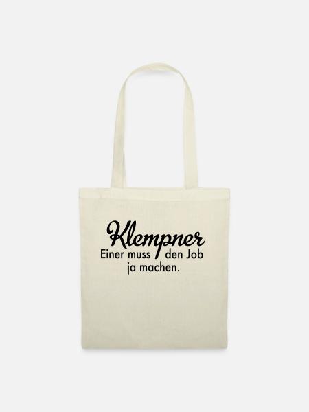 Klempner - Stoffbeutel - Natur