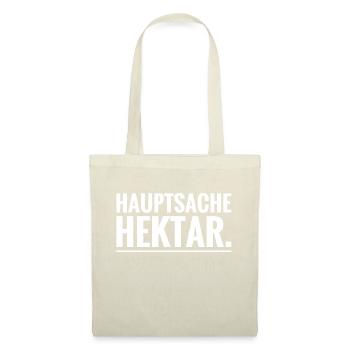 Hauptsache Hektar - Stoffbeutel - Natur - Vorne