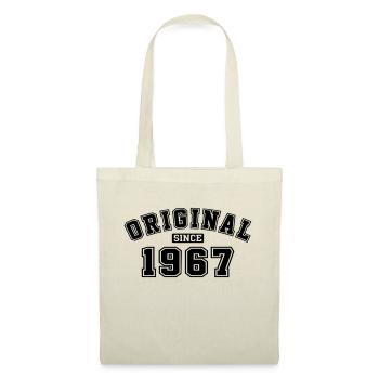 Original Since 1967 College Style - Tote Bag - nature - Front