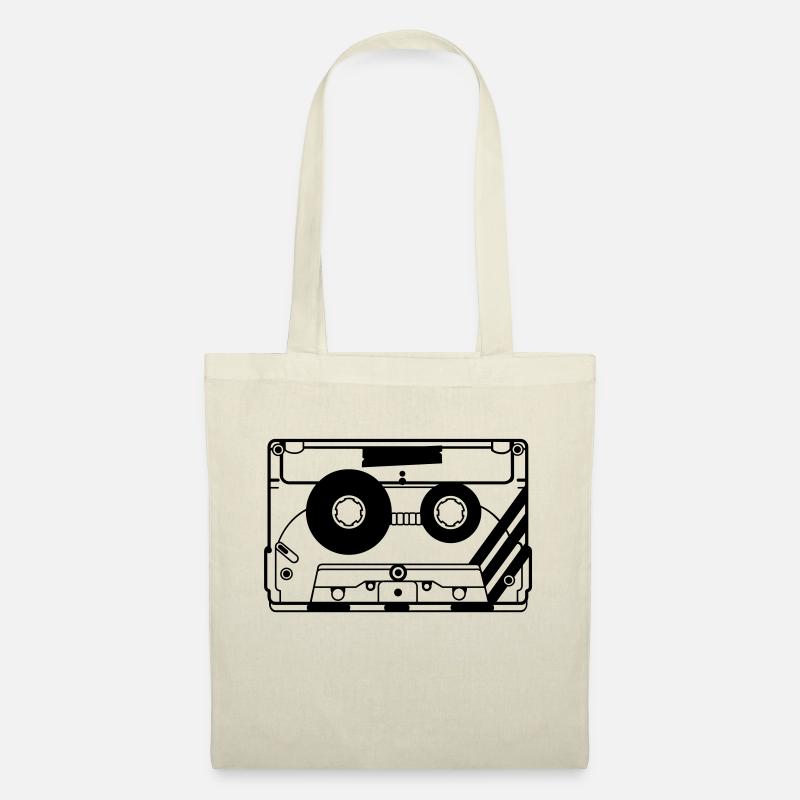 audio tape cassette - Tote Bag - nature