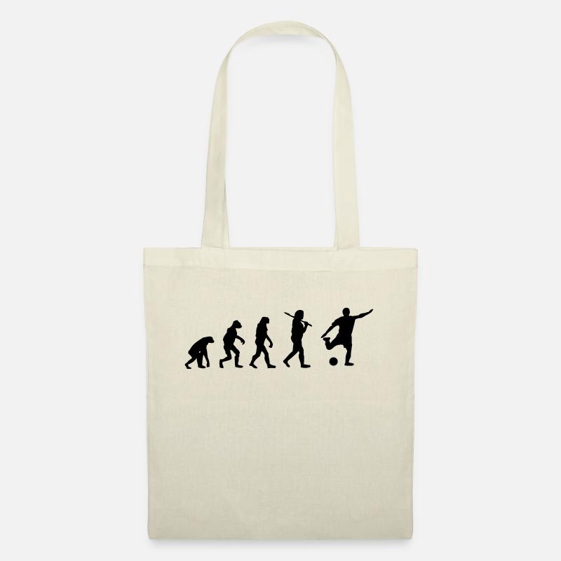 Soccer Evolution - Tote Bag - nature