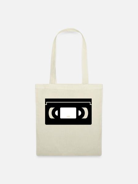 VHS, videocassette, retro, video recorder - Tote Bag - nature