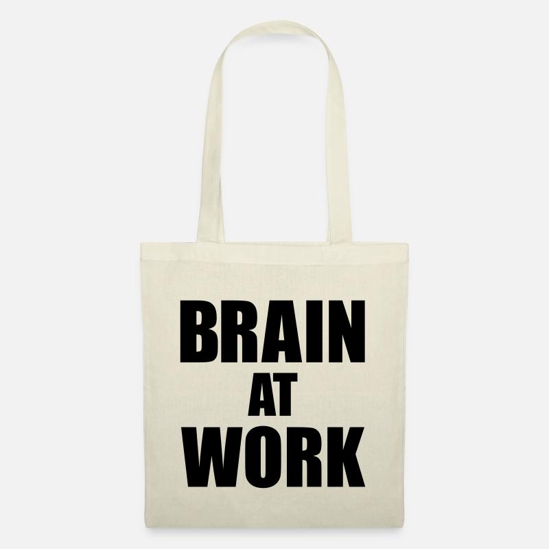 Brain at work - Stoffbeutel - Natur