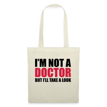 Doctor - Sac en tissu - nature - Devant