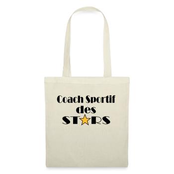 coach sportif des stars - Sac en tissu - nature - Devant