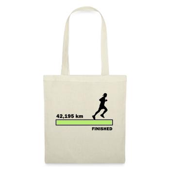 42.195 km finished - Tote Bag - nature - Front