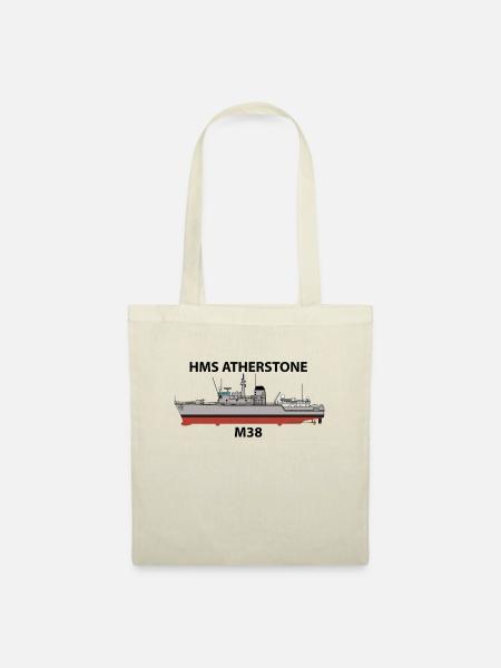 HMS ATHERSTONE - M38 - HUNT-KLASSE - Stoffbeutel - Natur