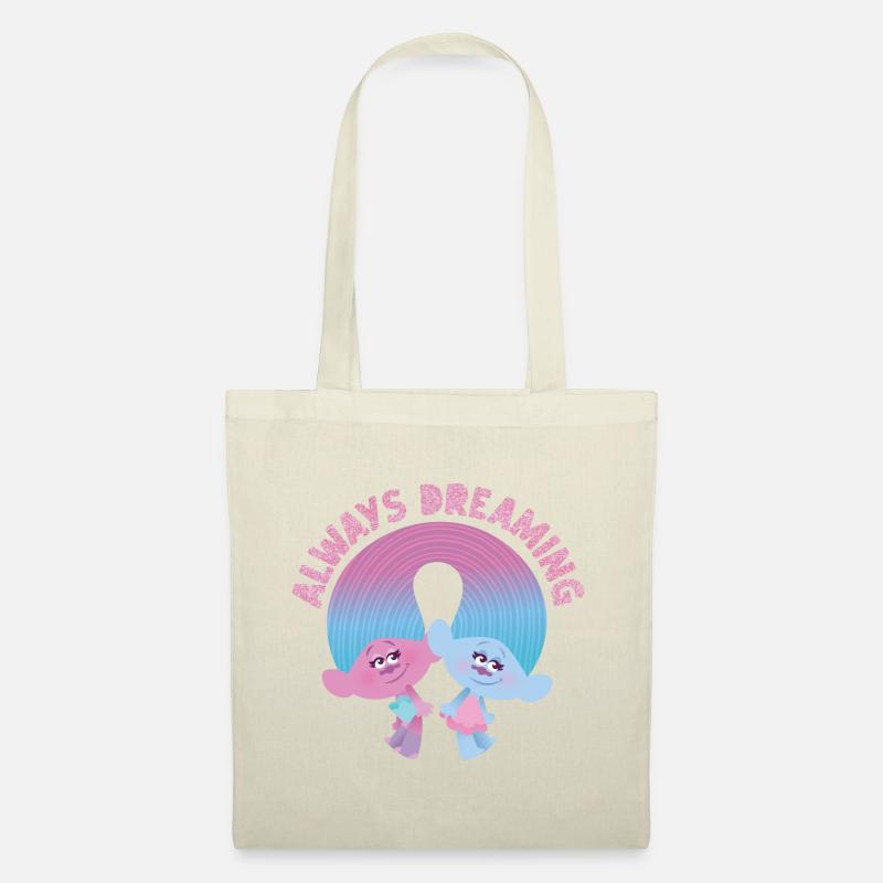 Trolls Always Dreaming Avec Deux Trolls - Sac en tissu - nature