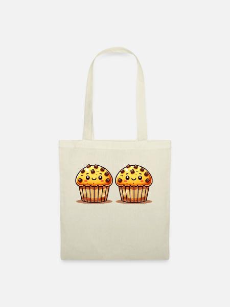 muffin 2 - Stoffbeutel - Natur