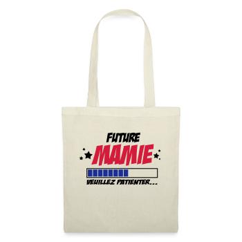 future mamie - Sac en tissu - nature - Devant