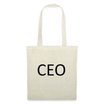 CEO - Stoffbeutel - Natur - Vorne