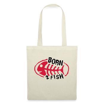 fish_born_logo_f2 - Tote Bag - nature - Front