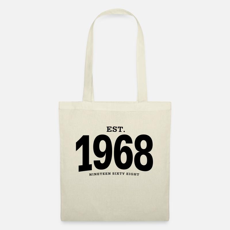 EST. 1968 Nineteen Sixty Eight - Tote Bag - nature