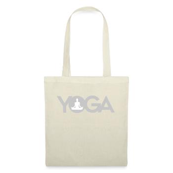 Yoga Lotus - Stoffbeutel - Natur - Vorne