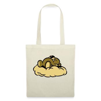 Ours de nounours de rêve dormir nuage - Sac en tissu - nature - Devant